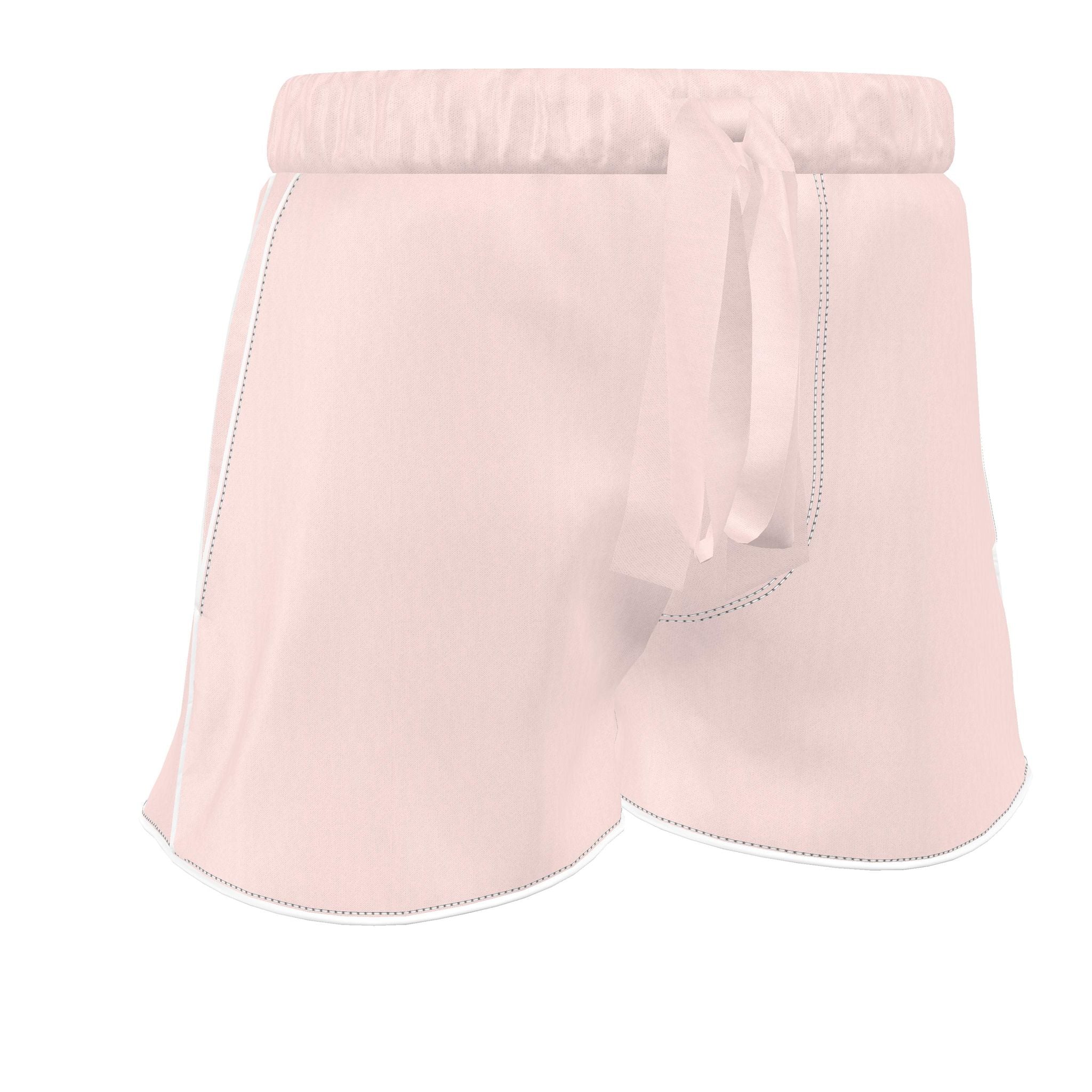 Women Pyjama Shorts (Misty Rose)