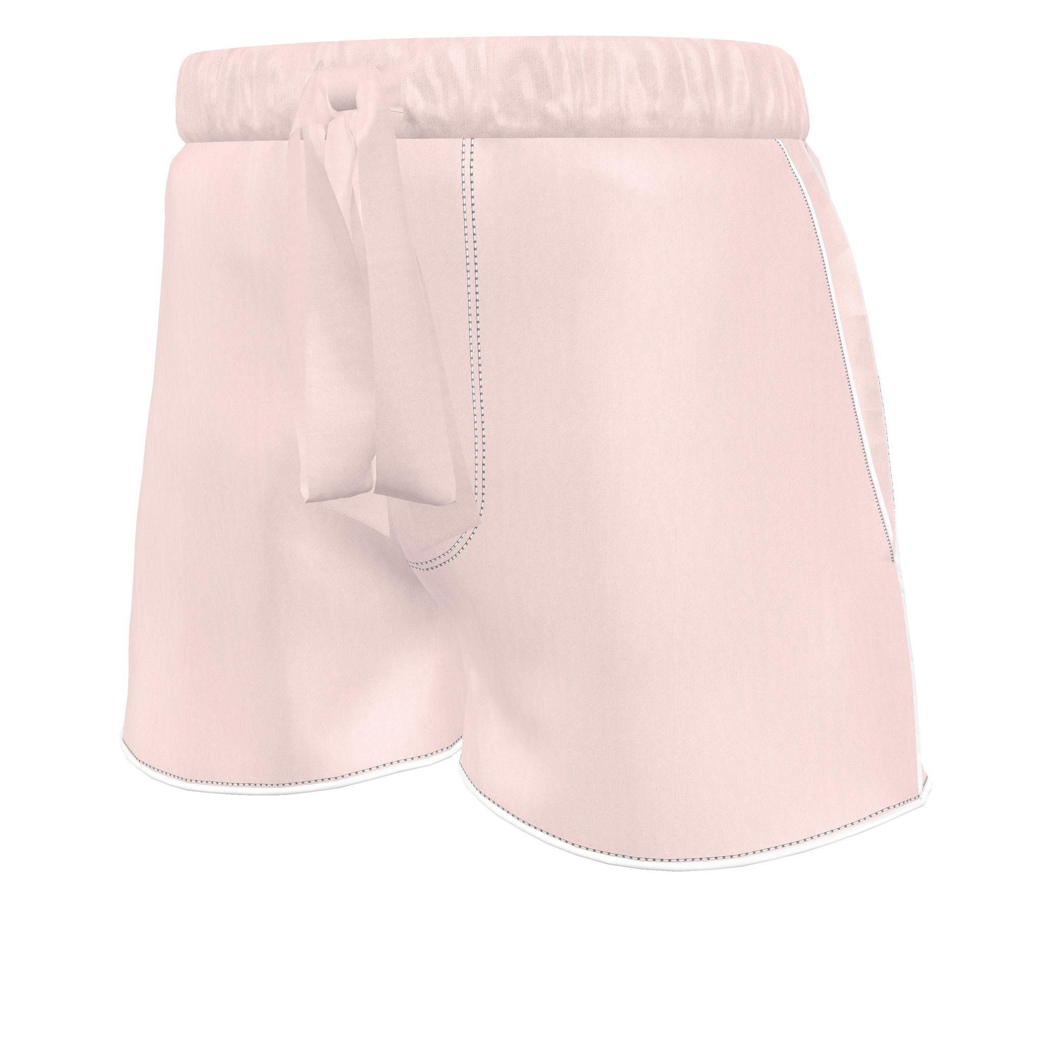 Women Pyjama Shorts (Misty Rose)
