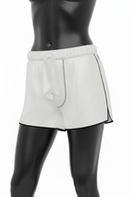 Womens Pyjama Shorts on black female mannequin