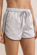 KANAN Womens  Pyjama Shorts — AI-assisted silk-variant detail; original supplier views retained