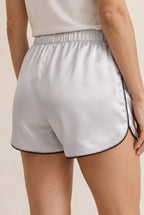 KANAN Womens  Pyjama Shorts — AI-assisted silk-variant detail; original supplier views retained
